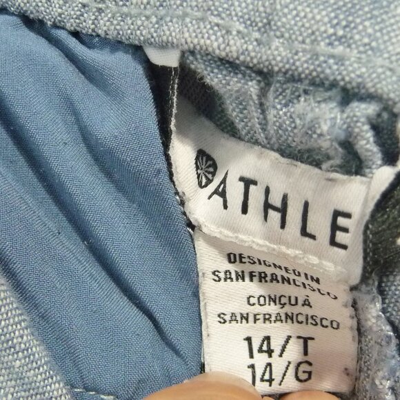 ATHLETA RETREAT LINEN JOGGERS 14 TALL - Picture 6 of 9